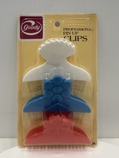 VINTAGE NEW 82' Goody Professional Pin Up Hair Clips Multi Color 594