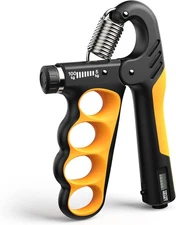 MACYO Grip Strength Trainer with Wider Handles - Adjustable Hand Grip Strengthen