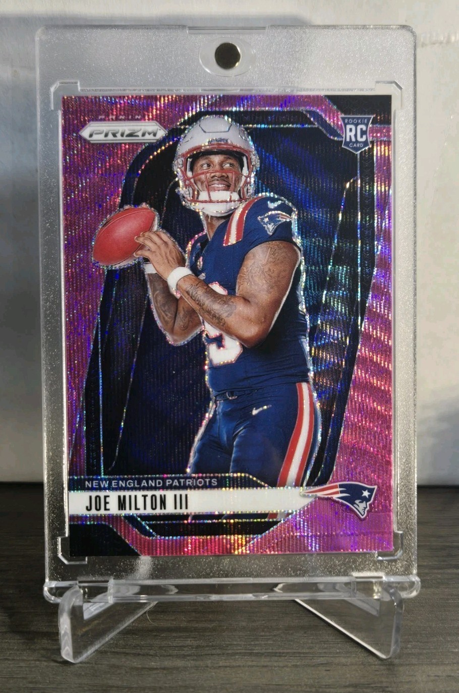 Joe Milton III 2024 Prizm Rookie RC Variation Pink Wave #20 SP!