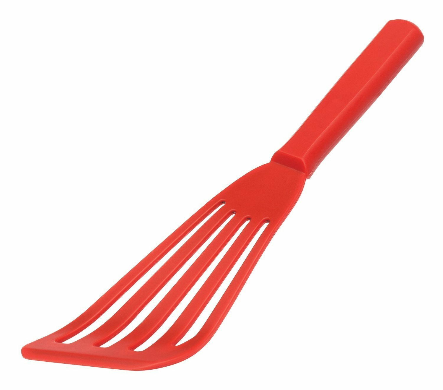 HIC 11"HeatResistant NonStick Silicone Slotted Angled Fish Spatula