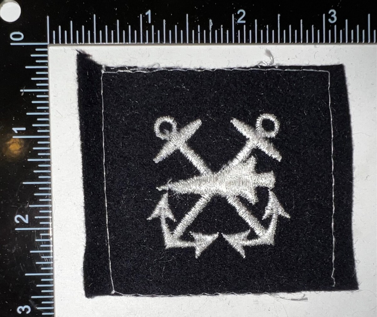 Öffen（オッフェン） pointed-FRIN / NAVY ☆ USN US Navy Assault Boat Coxswain Striker Distinguishing