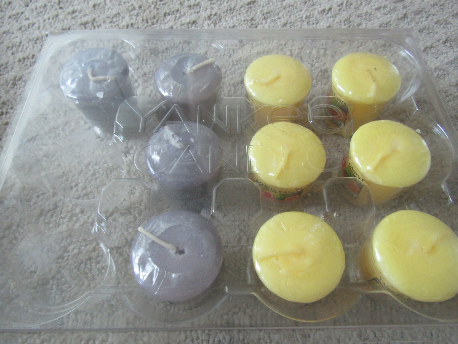 Yankee Candle Votives LAVENDER & vanilla & citrus tango new 10 eBay