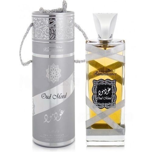 100ml Oud Mood Silver by Lattafa Spray Perfume Fragrance Unisex Gift EDP