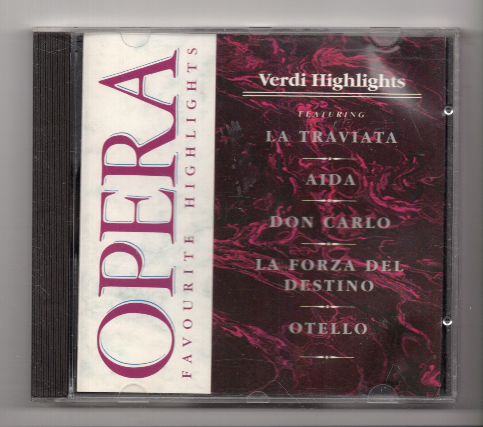(JN724) Opera Favourite Highlights, Verdi Highlights - CD