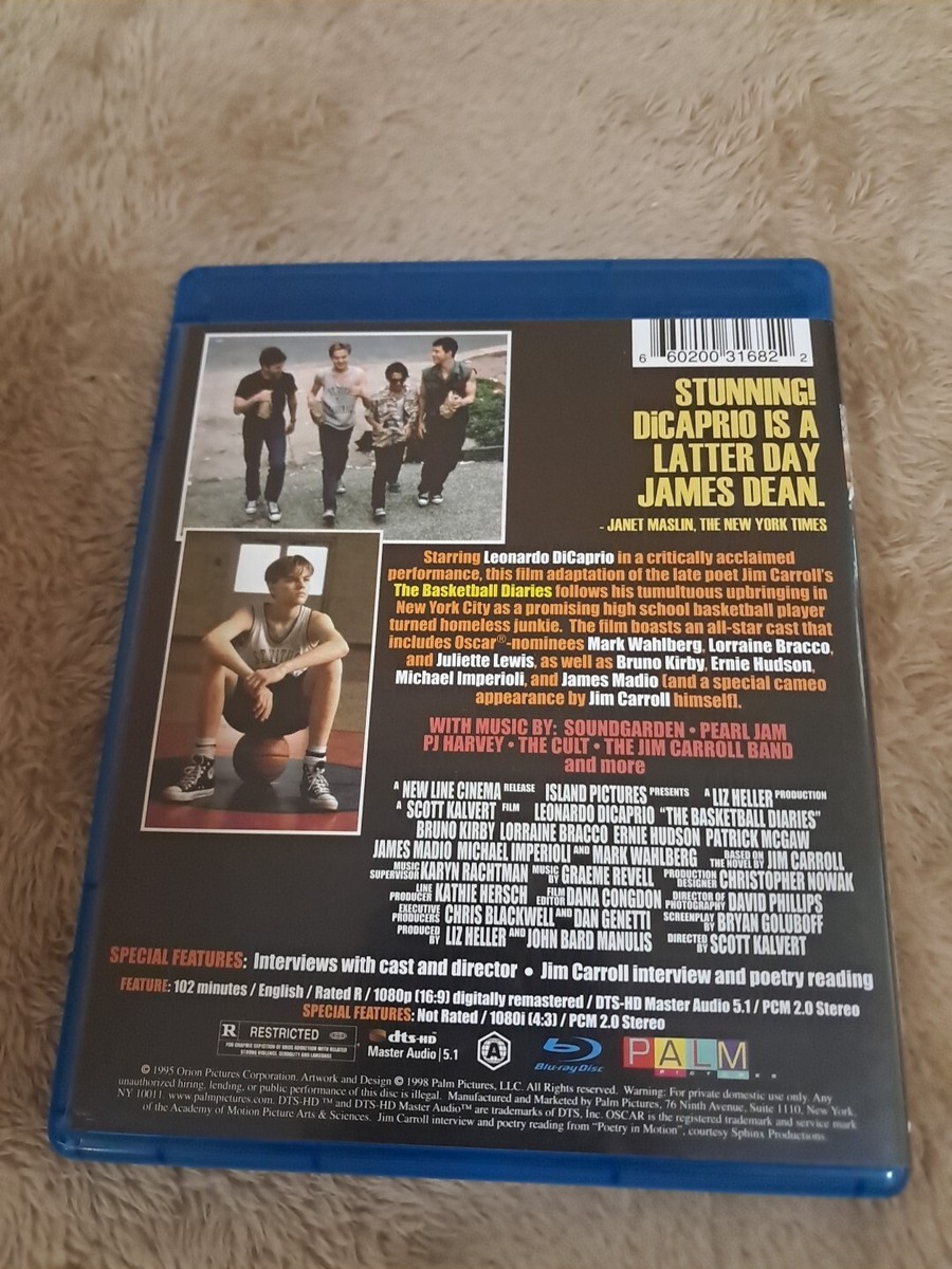 The Basketball Diaries [Widescreen] (Blu-ray, 1995) Rare US