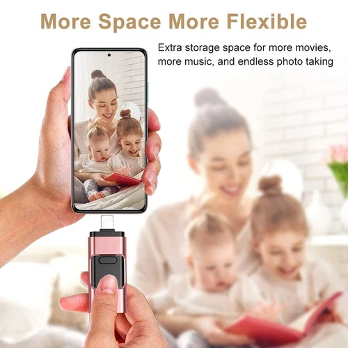 4in1 USB 3.0 Memory Stick Flash Drive for iPhone/Android OTG Pendrive Type C US - Picture 12 of 13