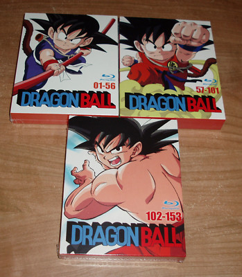 Dragon Ball Saga Complete Box 1-3 New Blu-Ray Episodes 1-153 Animation