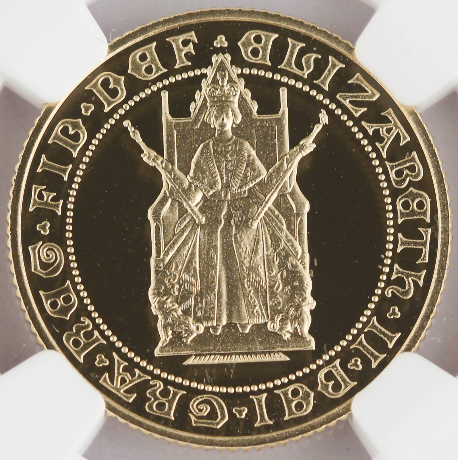 Great Britain 1989 Gold Proof Sovereign Coin NGC PF70 UC 500th Anniversary RARE eBay