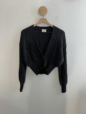 Aritzia Wilfred Black Cardigan Size XS