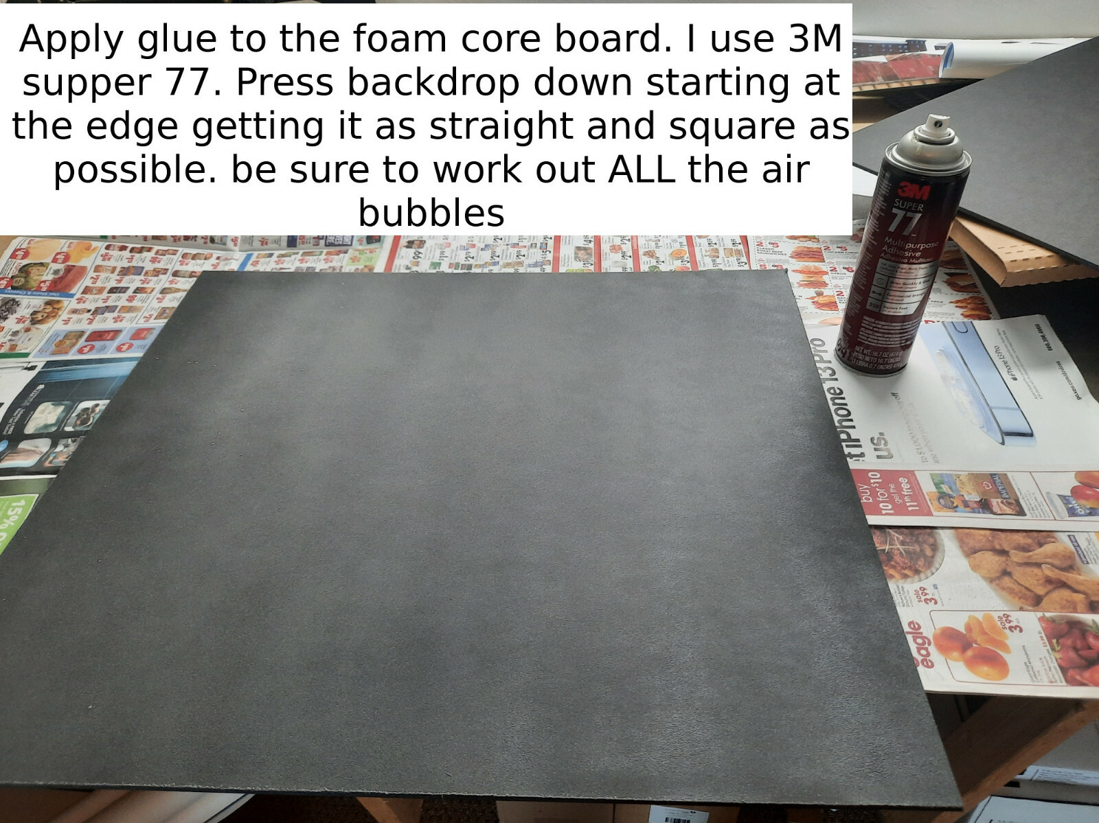 TRACKSIDE BACKDROP #481 Rocky Mountains and sky HO Scale