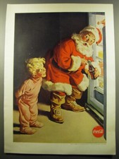 1959 Coca-Cola Soda Advertisement - Santa Claus