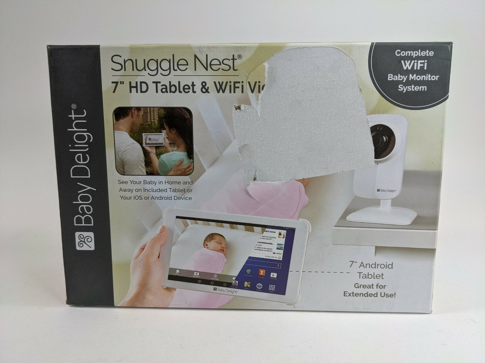 use tablet as baby monitor