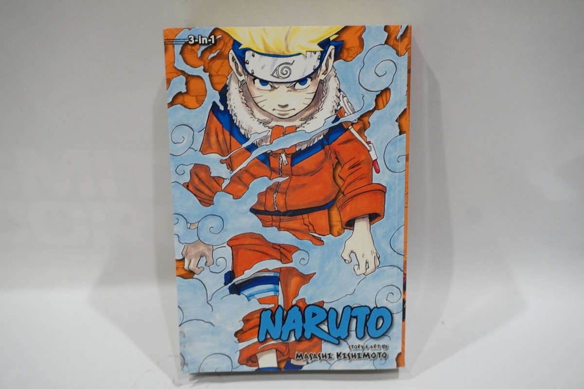 Naruto (3-In-1 Edition) Vol. 1 (Manga Vol 1-3) Masashi Kishimoto