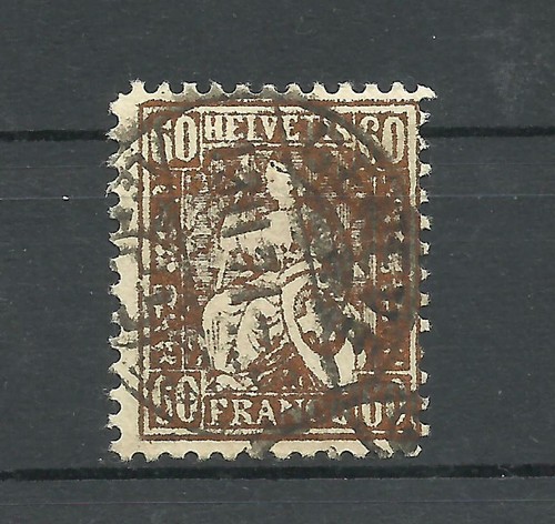 SCHWEIZ SC # 50b, gebraucht