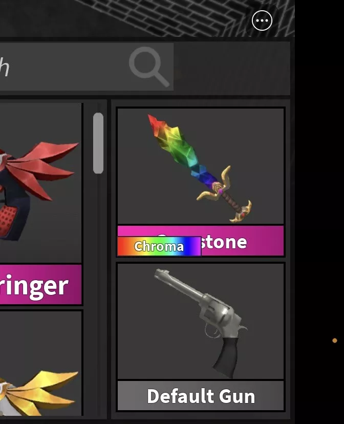 Roblox Murder Mystery 2 MM2 Gemstone Godly Knife and Guns