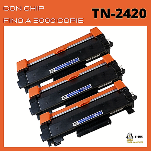 TN2420 Toner Compatibile Con Brother TN-2420 Per Brother - Foto 3