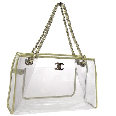 chanel bolsa clear