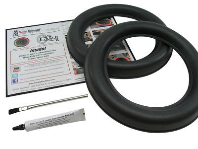 JL Audio 10W7-3 10W7 Subwoofer 10'' Speaker Foam Edge Repair Kit (Pair)
