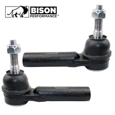 Bison Performance 2pc Set Outer Steering Tie Rod End For Dakota Durango 4WD
