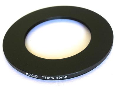 STEP DOWN ADAPTER 77MM-49MM STEPPING RING 77 TO 49MM 77-49 STEP DOWN RING