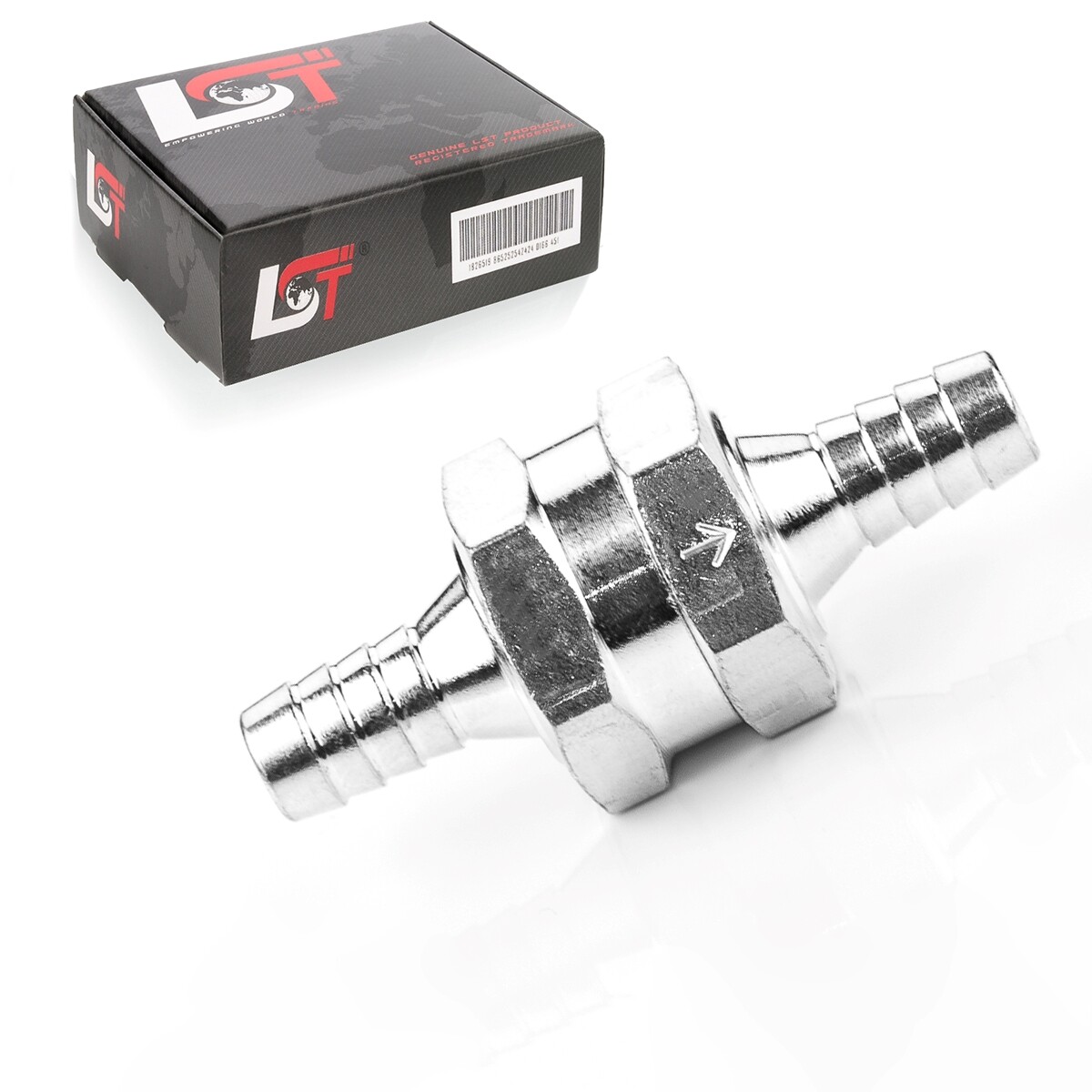 Pumpball Fuel Pump Hex Valve Aluminum Straight Ø 8mm for DAIHATSU