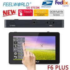 FEELWORLD F6 PLUS V2 Monitor 6" Touch Screen 3D LUT 4K HDMI Video On Camera DSLR
