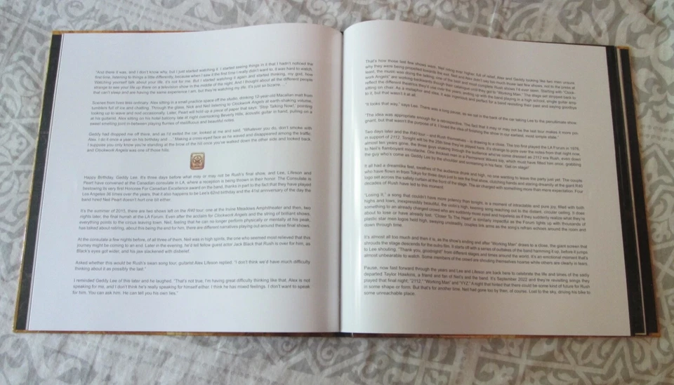 RUSH - Rush 50, 4-CD-Boxset mit Hardcoverbuch, Mercury 2025 - brandneu - Bild 4 von 4