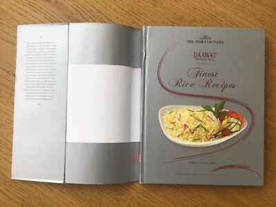 Finest Rice Recipes ~ By Sabina Sehgal Saikia (DAAWAT BASMATI RICE)  Hardback