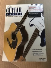 eMedia Guitar Basics, Win/ Mac Version 5 - Easiest Way To Begin Playing