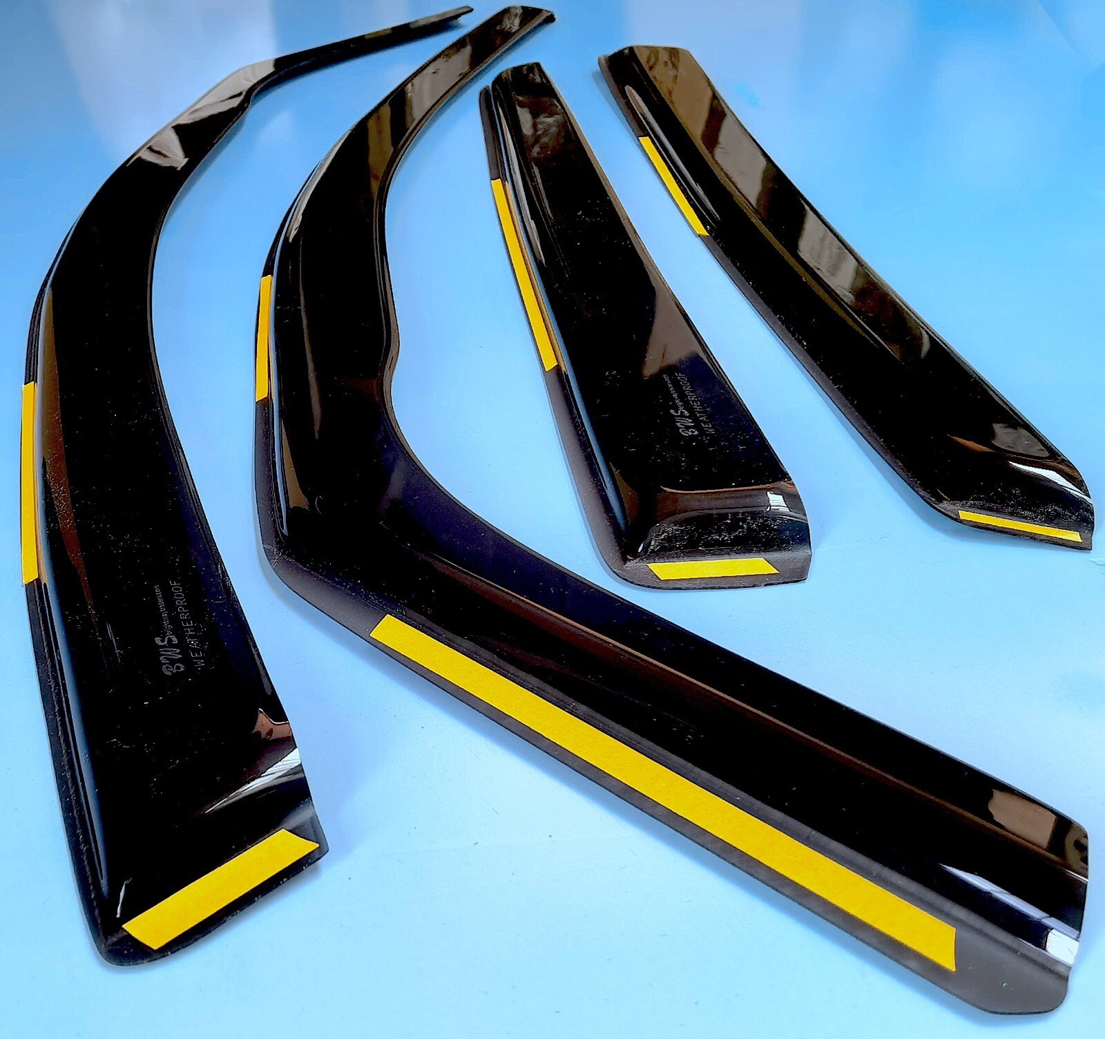 BMW 1 Series F20 5door hatchback 20112019 wind deflectors 4pc eBay