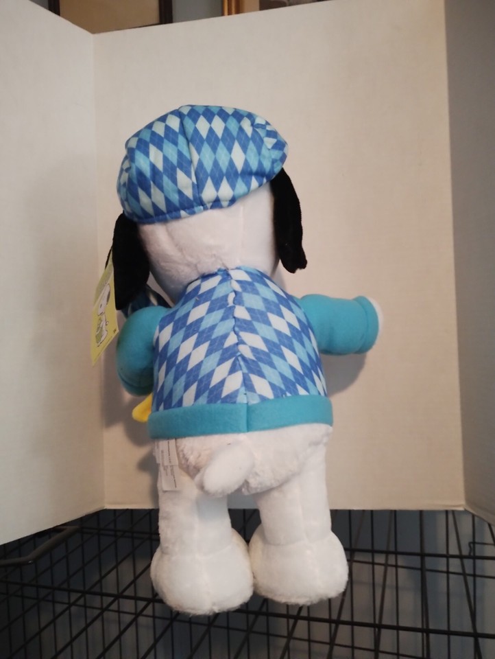 Snoopy Woodstock Peanuts Greeter Easter eBay