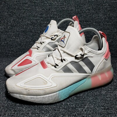 なずー Size 9 - NASA x adidas ZX 2K Boost White Hazy Rose W for sale