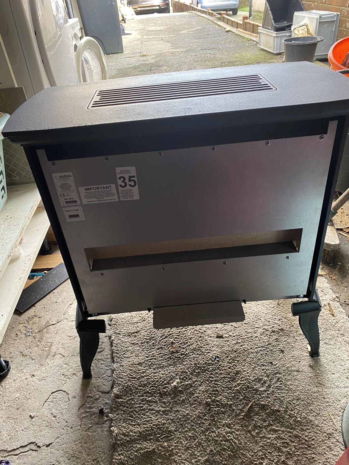 Eko 6010 Flueless Gas Stove eBay