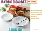 COCO ICHIBANYA COCOICHI CURRY SET PORK & BEEF WITH ORIGINAL PLATE & SPOON JAPAN
