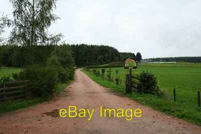 Photo 6x4 The red lane to Blackhillock Farm. Cardhu The benefits of the r c2006