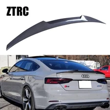 Carbon Fiber Trunk Wing Spoiler For AUDI A5 S5 RS5 B9 B9.5 Sportback 2017-2025