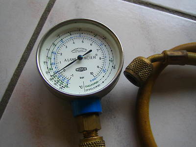 REFCO  Niederdruckmanometer Manometer für Kältemittel R18/ R22/ R502
