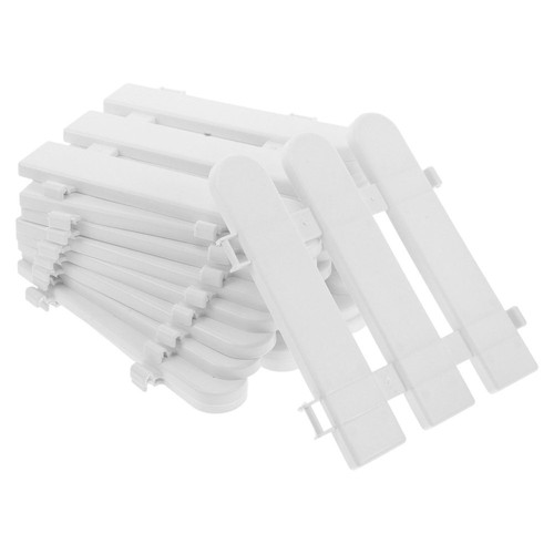 10 Pcs Garden Fence Decoration Fencing White Guardrail Baby Picket Horticulture