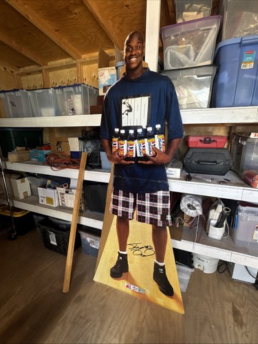Shaquille O'Neal Double Sided Vinyl Poster 23"x30.5" Pepsi Big Slam Shaq
