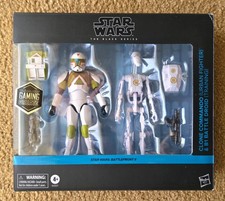 Star Wars Black Series Clone Commando  Urban Fighter  B1 Battle Droid  Training