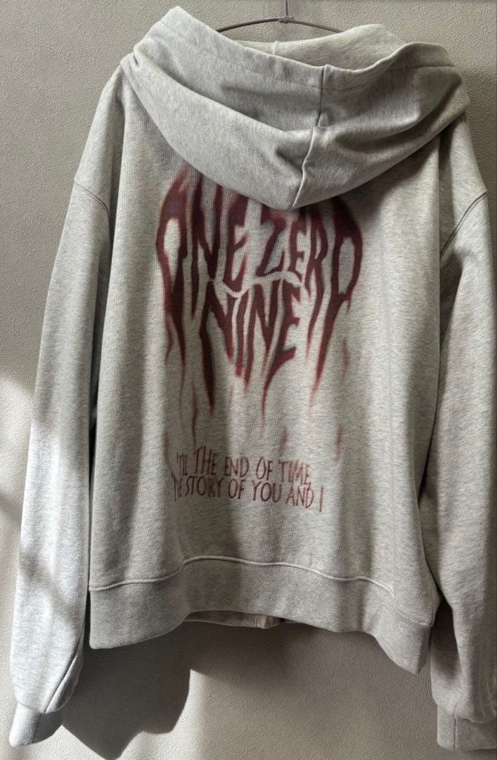 ENHYPEN SUNGHOON Artist-Made Collection 109 ZIP-UP HOODIE IVORY M