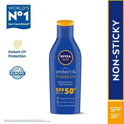 NIVEA Moisturising Sun Lotion SPF 50 (125ml)