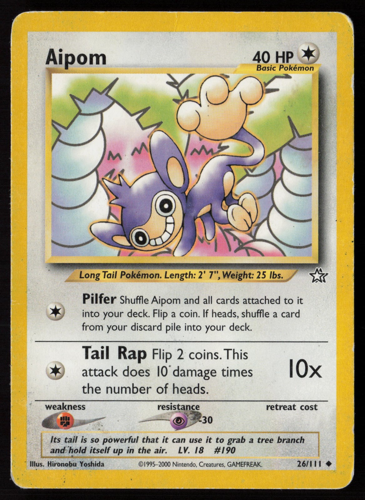 Neo Genesis #026/111 Aipom