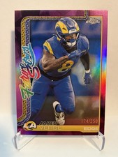 2025 Topps Chrome Football #FS-24 Jared Verse Pink Refractor /250 Future Stars