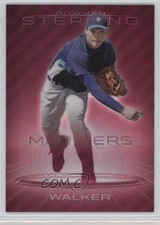 2013 Bowman Sterling Prospects Purple Refractor 2/10 Taijuan Walker #BSP-6 2x6