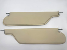 Cream Sunvisor Set For Gto Lemans Chevelle Cutlass Convertible 1966-1967