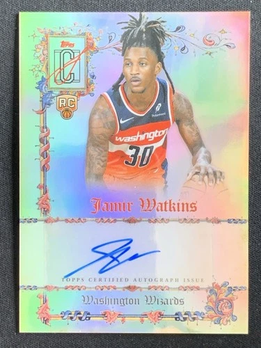2025 Topps Signature Jamir Watkins Base (RAW)