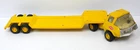 Tonka Semi Truck With Yellow Lowboy Trailer-Hauler 1970's Vintage