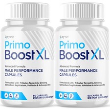  2 Pack Primo Boost XL Advanced Male Pills PrimoBoost XL Supplement 120 Capsule