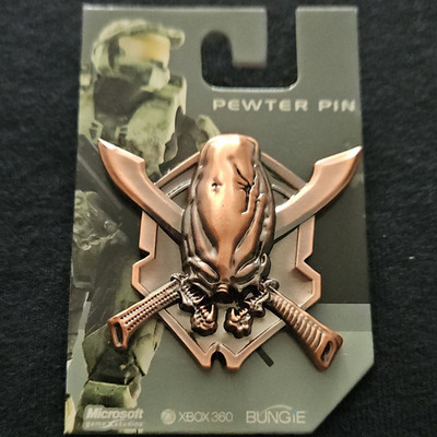 Bungie Halo 3 Elite Pewter Pin - Halo Series - Xbox 360 - MPN 83-950-44
